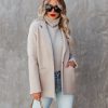 Clothing * | Prom-001 Fashion Forecast Pocketed Blazer Beige