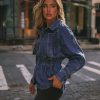 Clothing * | On T-001 Ralph Elastic Waist Denim Jacket Final Sale All Clothing