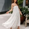 Clothing * | Stor-001 Bride To Be Good As Gold Tiered Tassel Midi Dress