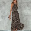 Clothing * | Wish-001 All Clothing Brystol Pocketed Floral High Low Maxi Dress