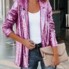 Clothing * | Tcec-001 All Clothing Life Of The Party Sequin Blazer Pink