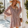 Clothing * | Stor-001 Halsey Floral Babydoll Dress All Clothing