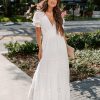 Clothing * | Flat-001 Behold Crochet Maxi Dress