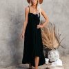 Clothing * | Love-003 Del Mar Pocketed High Low Maxi Dress