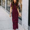 Clothing * | Fore-001 All Clothing Klair Floral Smocked Maxi Dress