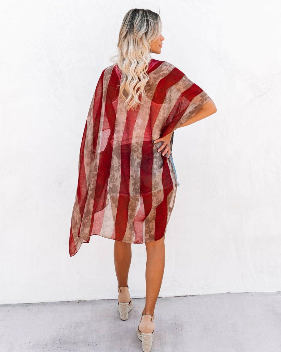 Clothing * | Urba-001 Preorder All American Girl Kimono