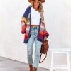 Clothing * | List-001 Jump For Joy Pocketed Knit Cardigan