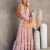 Clothing * | Aaka-001 All Clothing Fragrant Floral Lace Tiered Maxi Dress