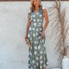 Clothing * | Flaw-001 Lihue Pocketed Button Down Maxi Dress Final Sale